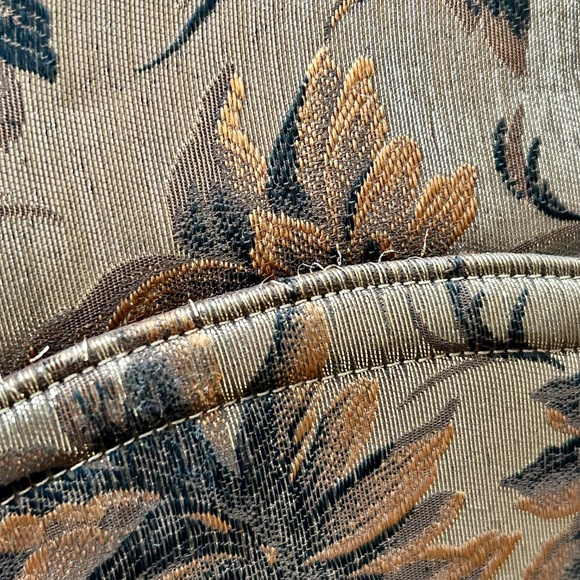 Vintage Mid-Century-Modern Gold Lame Clutch Purse - Picture 7 of 16